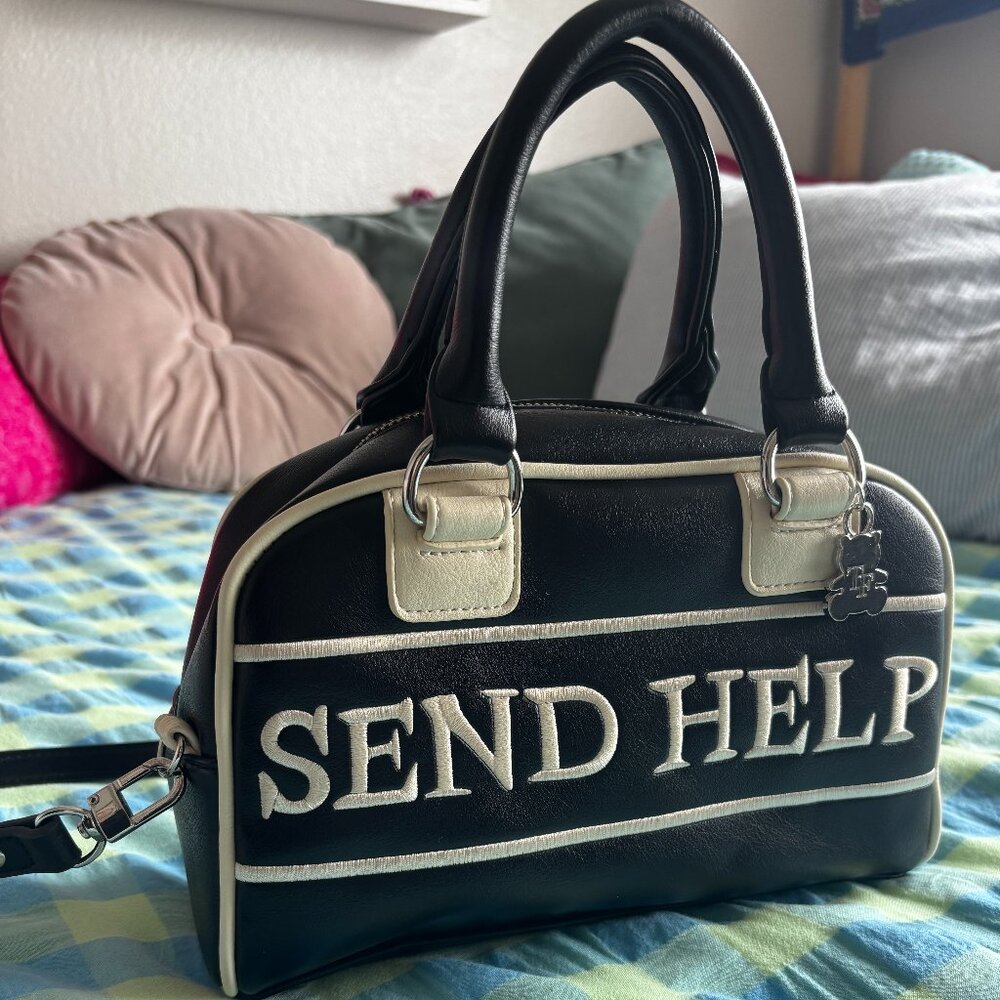 TEDDY FRESH || SEND HELP BOWLER BAG ||